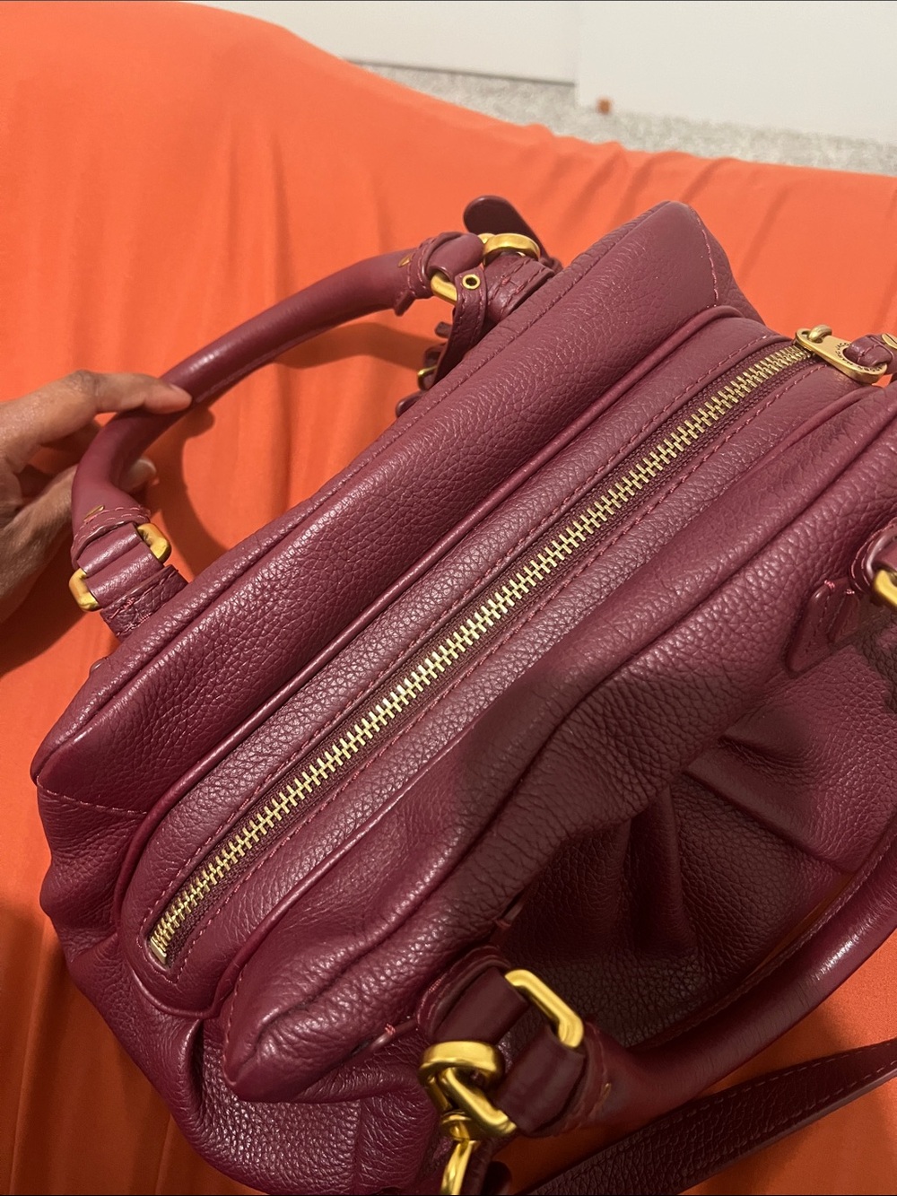 ‼️LIMITED TIME SALE‼️
Marc Jacobs Baby Groovee Bag Re Edition  - Cherry - Picture 7 of 10